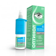 Купить Оптинол Экспресс (Натрия гиалуронат) 0,21% капли глазные 10мл в Туле